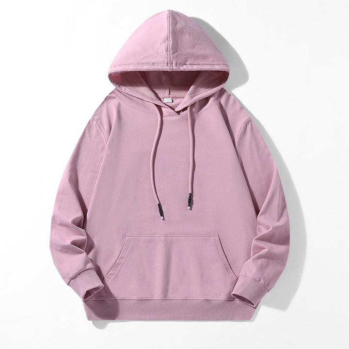 Unisex Oversize Kapuzenpullover aus schwerem Baumwollfleece mit Kängurutasche und verstellbarem Tunnelzug Echo Archiv