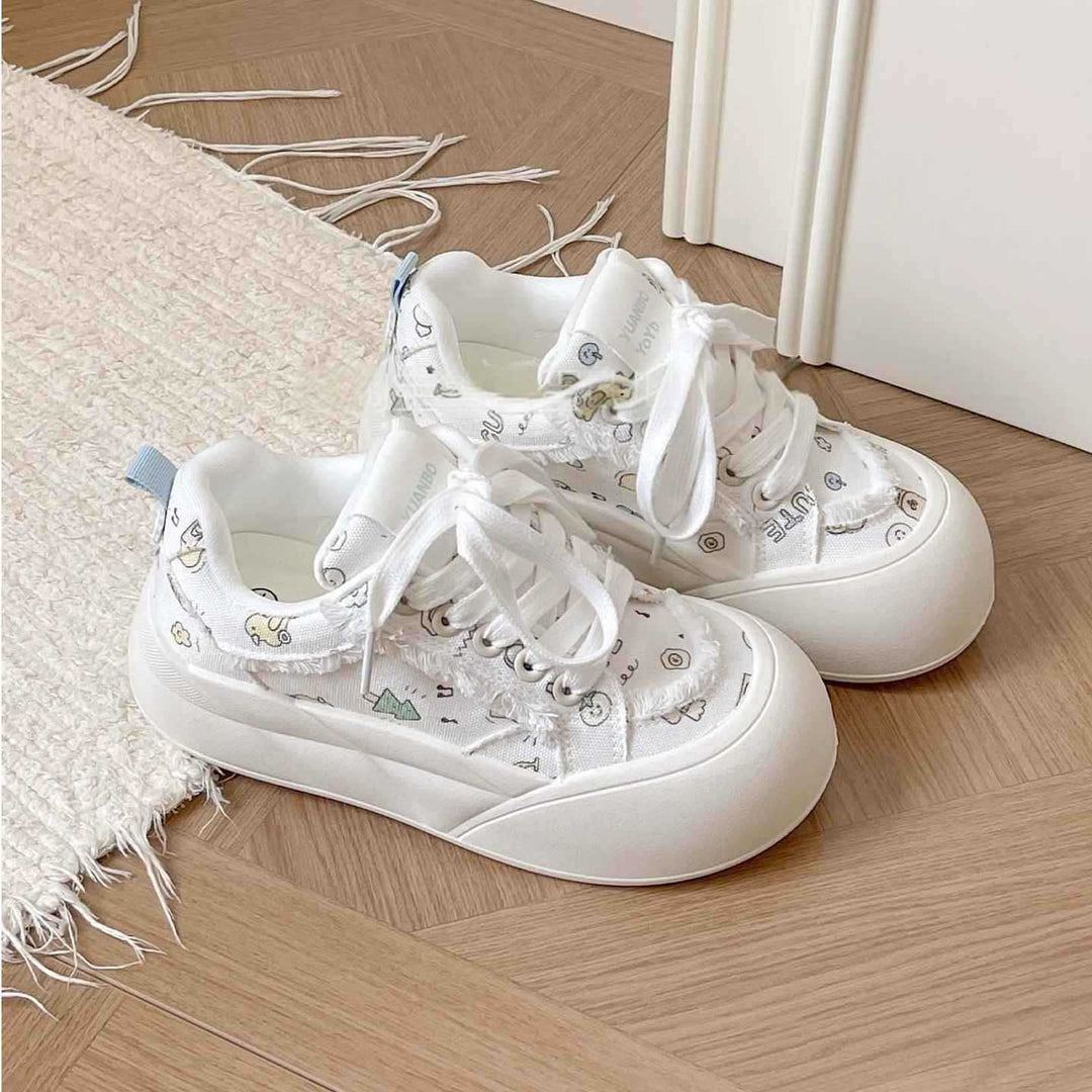 Damen Sneakers mit verspieltem Design und bequemer Dämpfung Echo Archiv