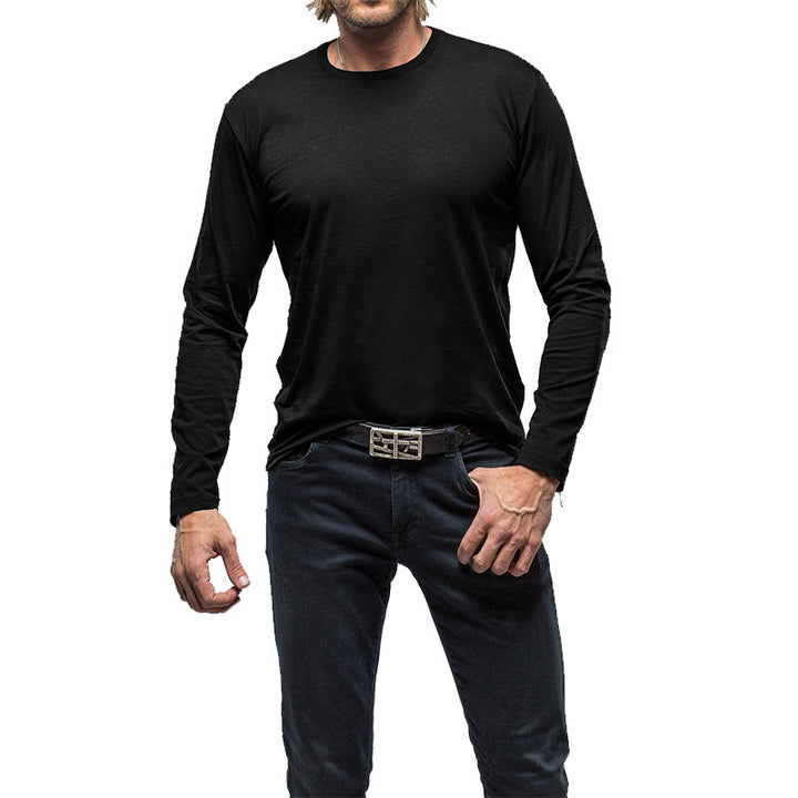 Herren Funktionslangarmshirt mit atmungsaktiver Technologie Echoarchiv