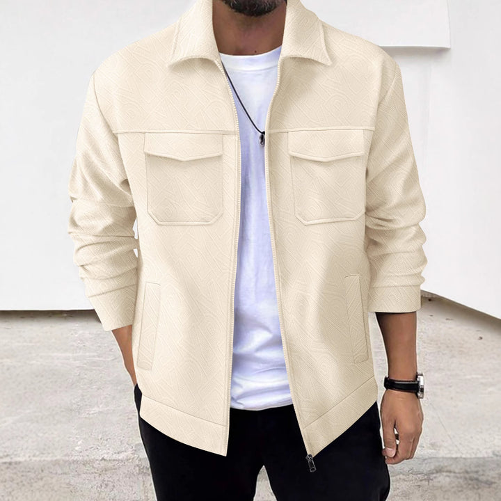 Herren modische und stylische Jacke mit praktischen Taschen Echoarchiv