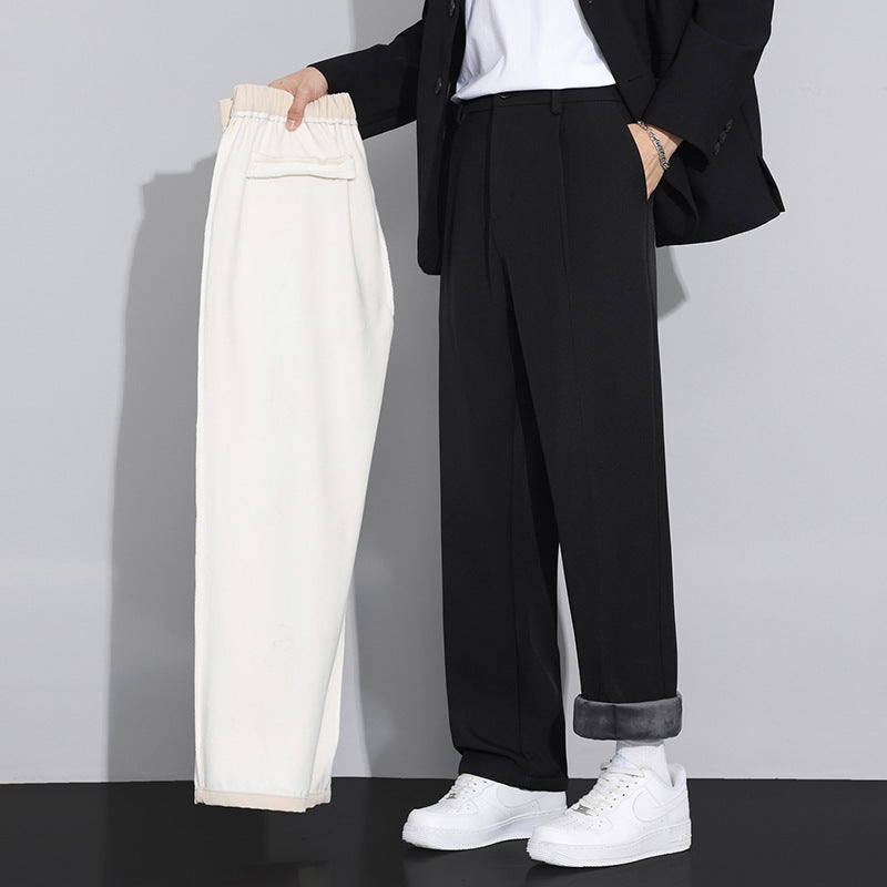 Herren Bequeme Chino-Hose mit weitem Schnitt