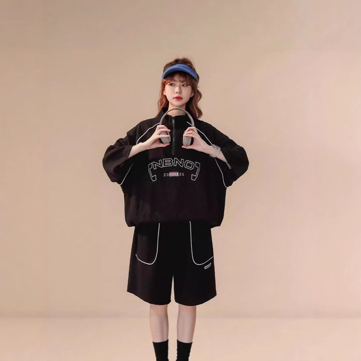 Damen Sportliches Oversized Set Echoarchiv