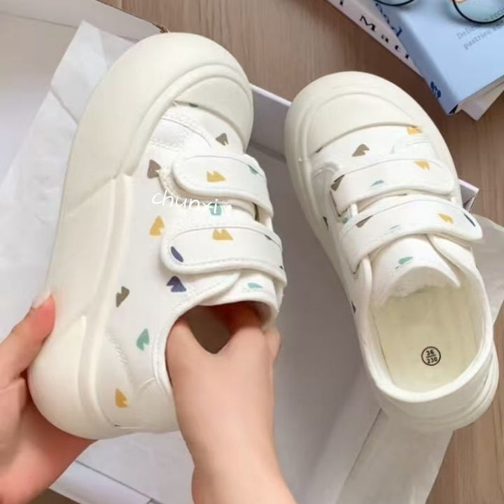 Damen Sportliche Sneaker mit praktischem Klettverschluss und modischem Denim-Obermaterial Echo Archiv