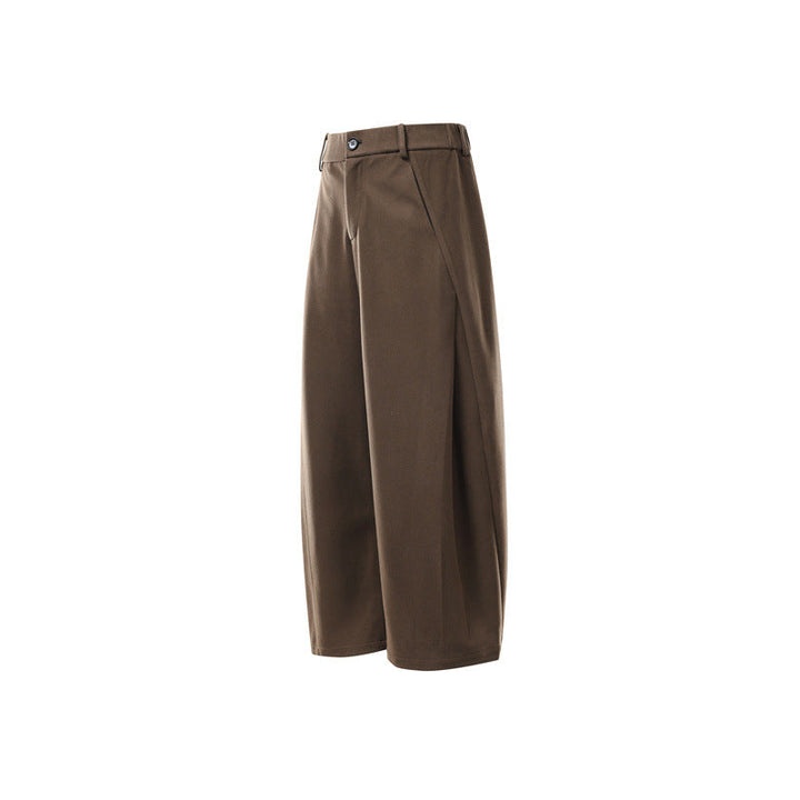 Damen Weite Culotte-Hose aus formstabilem Ponte mit hoher Taille und verdecktem Komfortbund Echoarchiv