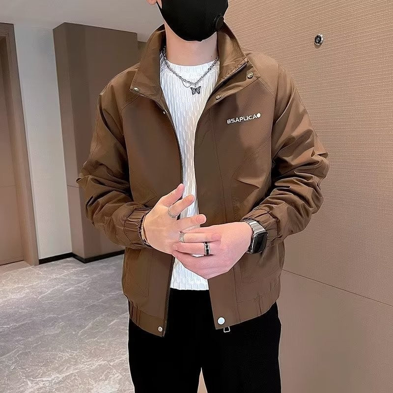 Männermode Übergangsjacke mit funktionalen Taschen Echo Archive