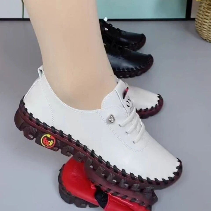 Damen nan flexible faltbare Freizeitsneaker mit stoßdämpfender Profilsohle Echo Archiv