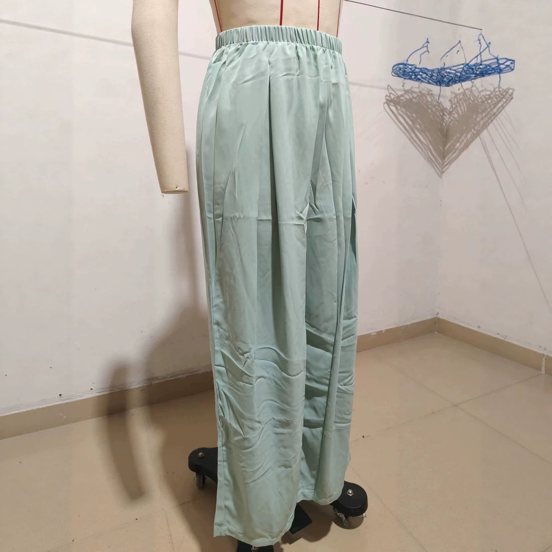 Damen Luftige und Bequeme Palazzo-Hose Echo Archiv