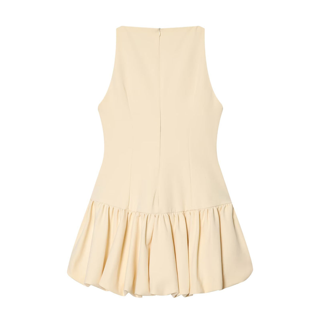 Damen Sommerkleid mit schwingendem Volant und figurbetonter Silhouette Echo Archiv