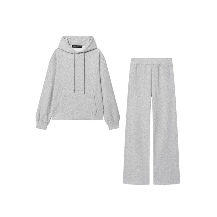 Damen nan Lounge‑Set mit Oversize Hoodie und weitem Sweatpant‑Hose Echo Archiv