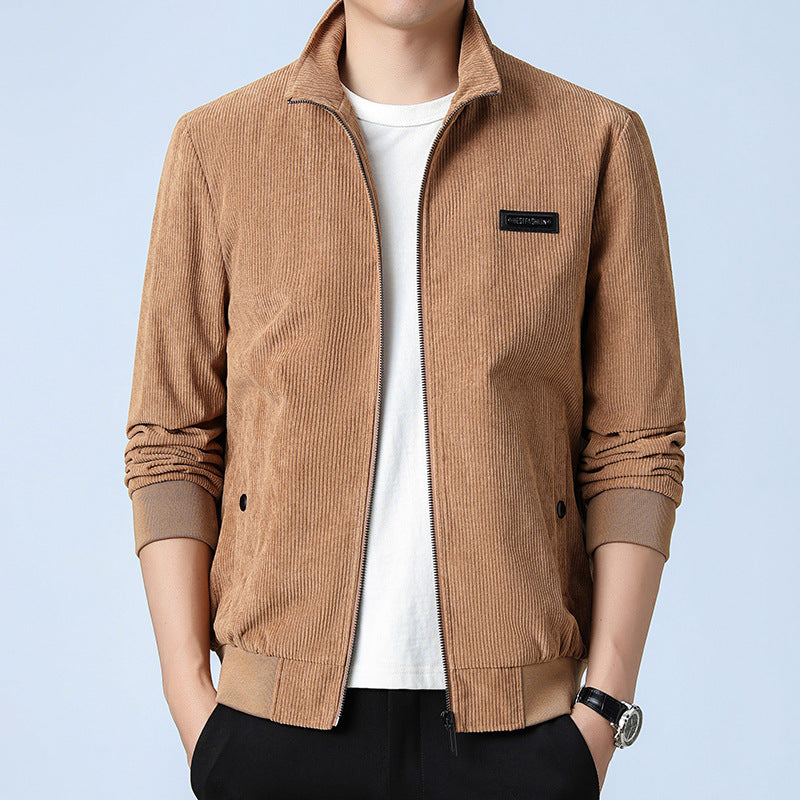 Herren Modische Steppjacke mit kragen Echo Archiv
