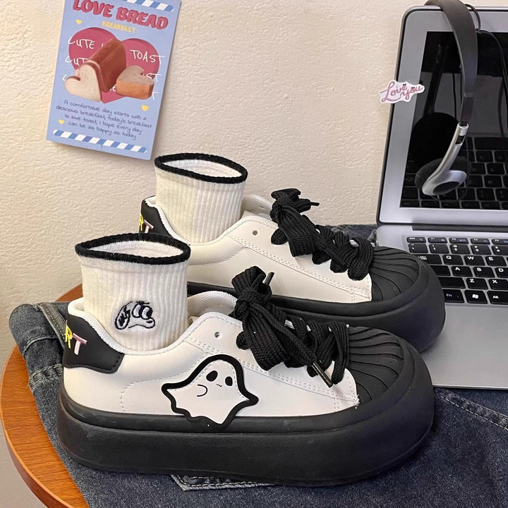 Damen Verspielte Sneakers mit einzigartigem Design und dicker Sohle Echo Archiv