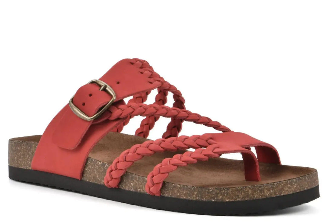 Damen Riemchen-Sandalen mit geflochtenem Design und verstellbarem Riemen Echoarchiv