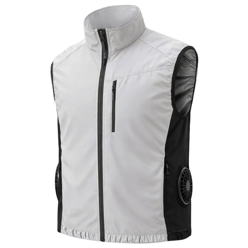Unisex nan ergonomische Kühlweste mit integrierten Ventilatoren und Akkuanschluss Echo Archiv