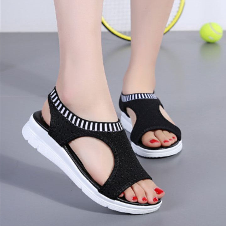 Damen Leichte Orthopädische Keilsandalen mit Gepolsterter EVA-Sohle – Sorelia