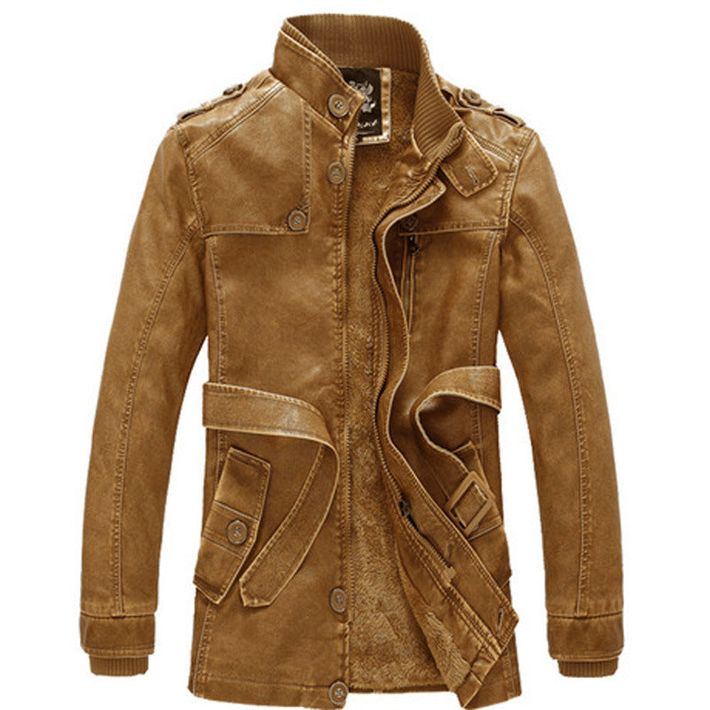 Herren Modische Denimjacke mit Fleecefutter Echo Archiv