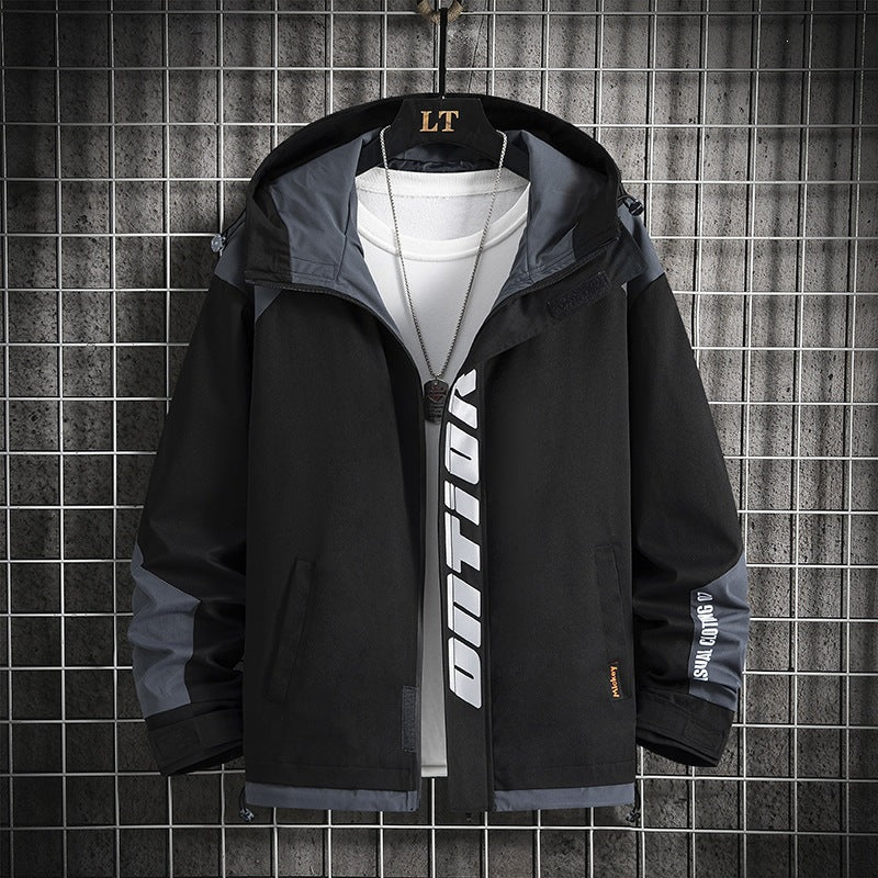 Herren Modische Outdoor-Jacke mit praktischen Taschen Echo Archiv