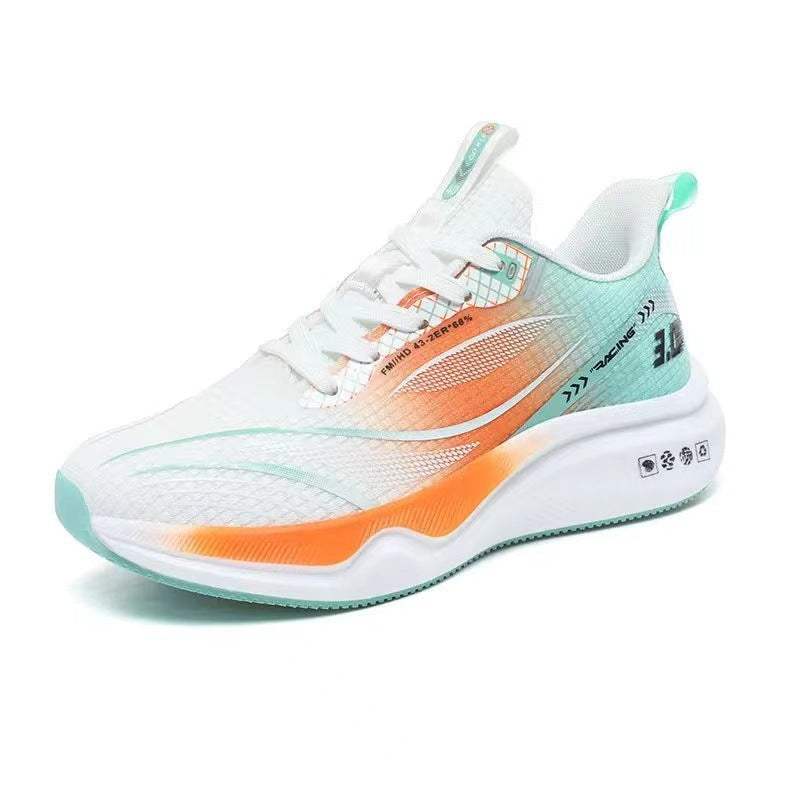 Unisex leichte Street-Running Sneaker mit geformter Energierückführungssohle und atmungsaktivem Netzoberteil – Tavélo