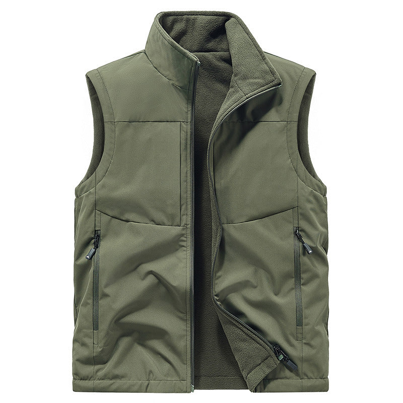 Damen Bequeme Fleece-Weste Echo Archiv