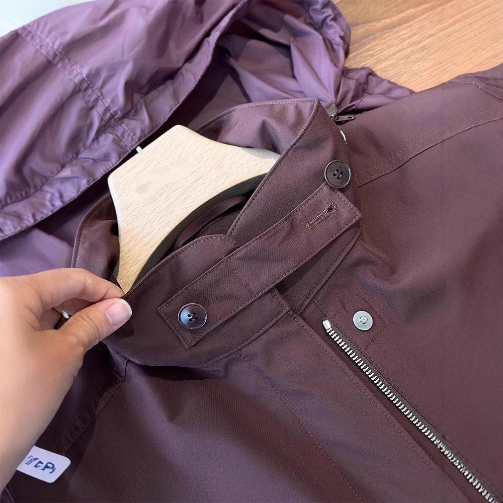 Damen Stylische Übergangsjacke mit praktischen Taschen Echoarchiv
