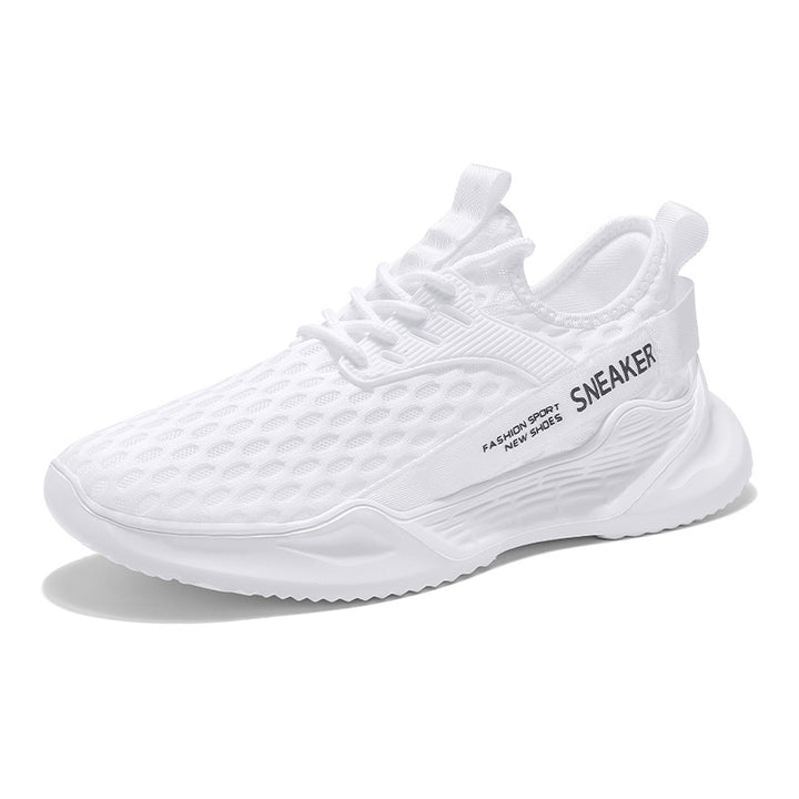 Unisex nan atmungsaktiver Stricksportschuh mit wabenstruktur, sockenähnlichem Schaft und gedämpfter Leichtschaum-Zwischensohle Echo Archiv