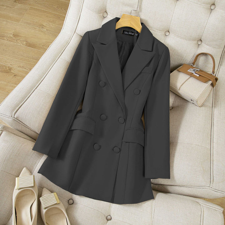 Damen Elegante und stilvolle Doppelreiher Blazer Echo Archiv