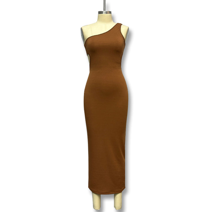 Damen figurbetontes Maxikleid Echo Archiv