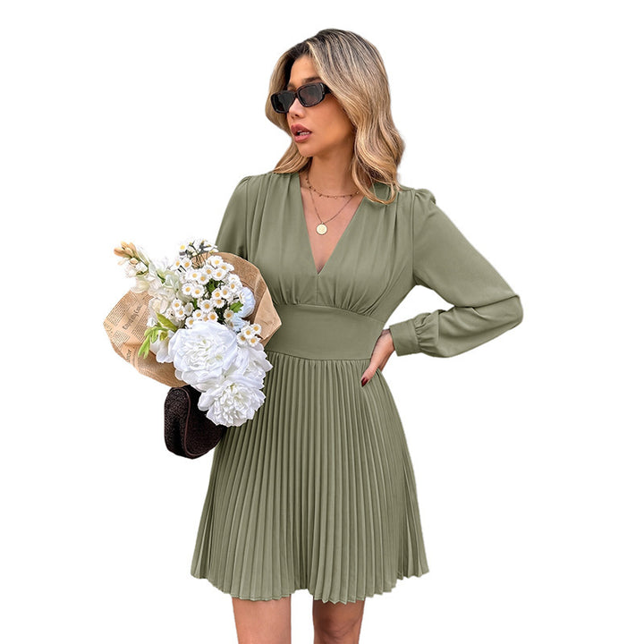 Damen Faltenrockkleid Echo Archiv