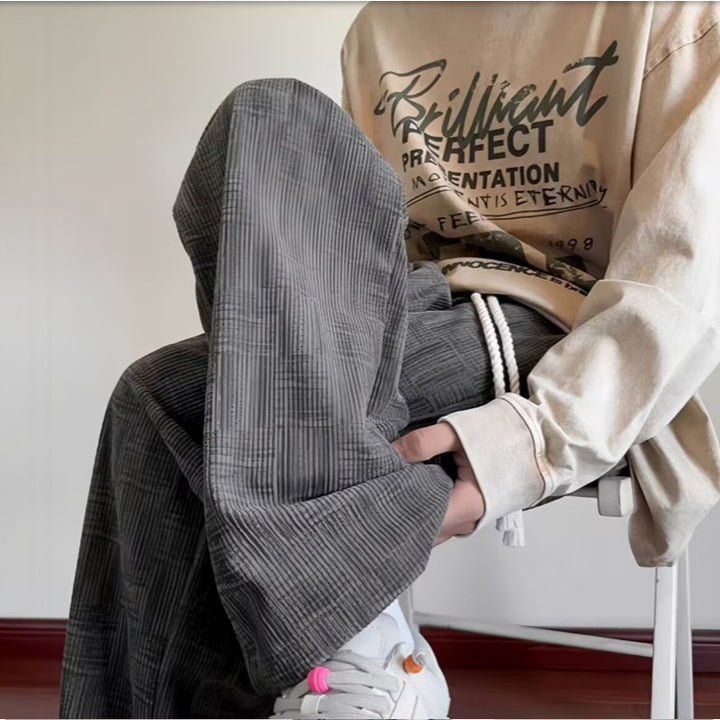Damen Legere Karo-Design Jogginghose Echoarchiv