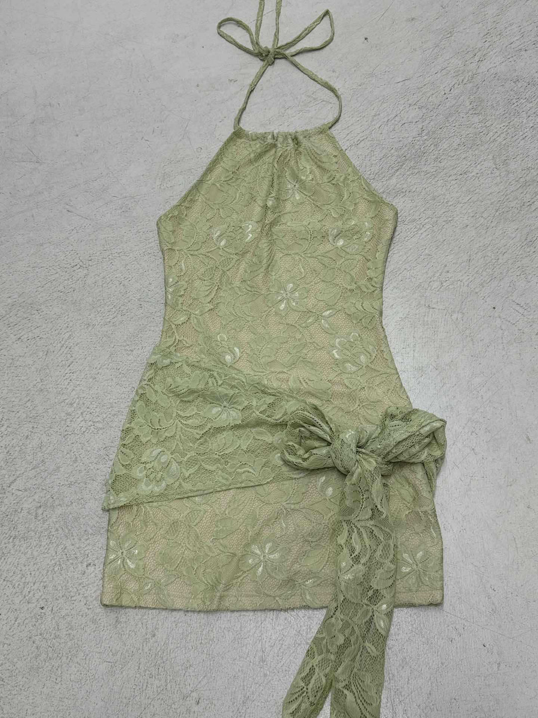 Damen Spitzenkleid mit elegantem Wickeldesign Echo Archiv