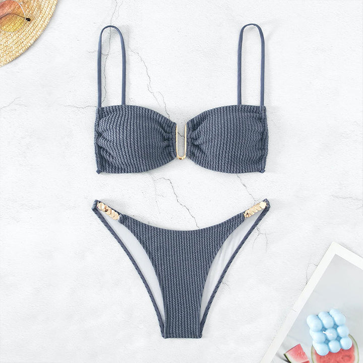 Damen Braziershaped Bikini Echo Archiv