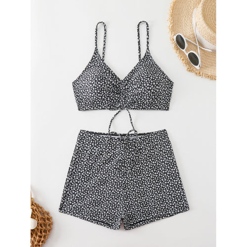 Damen Bikini-Set mit floralem Design und schickem Schnitt Echo Archiv