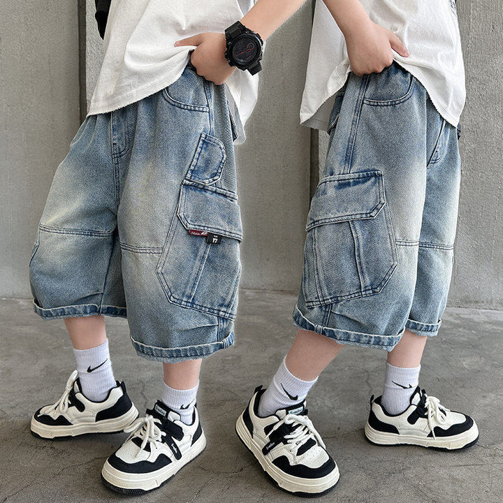 Jungen lässige Cargo-Shorts mit praktischen Seitentaschen Echo Archiv