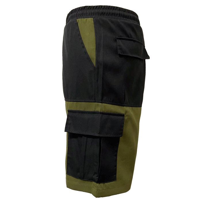 Herren Cargo-Shorts mit zahlreichen Taschen und elastischem Bund Echoarchiv