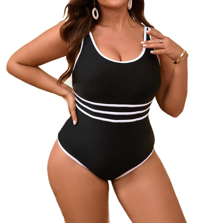 Damen Eleganter Badeanzug mit figurbetonendem Design Echo Archiv