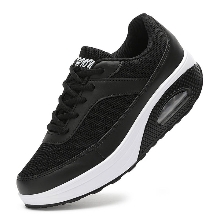 Herren nan ergonomischer Sportschuh mit Luftkammer stoßdämpfender Zwischensohle und atmungsaktivem Netzgewebe Echo Archiv