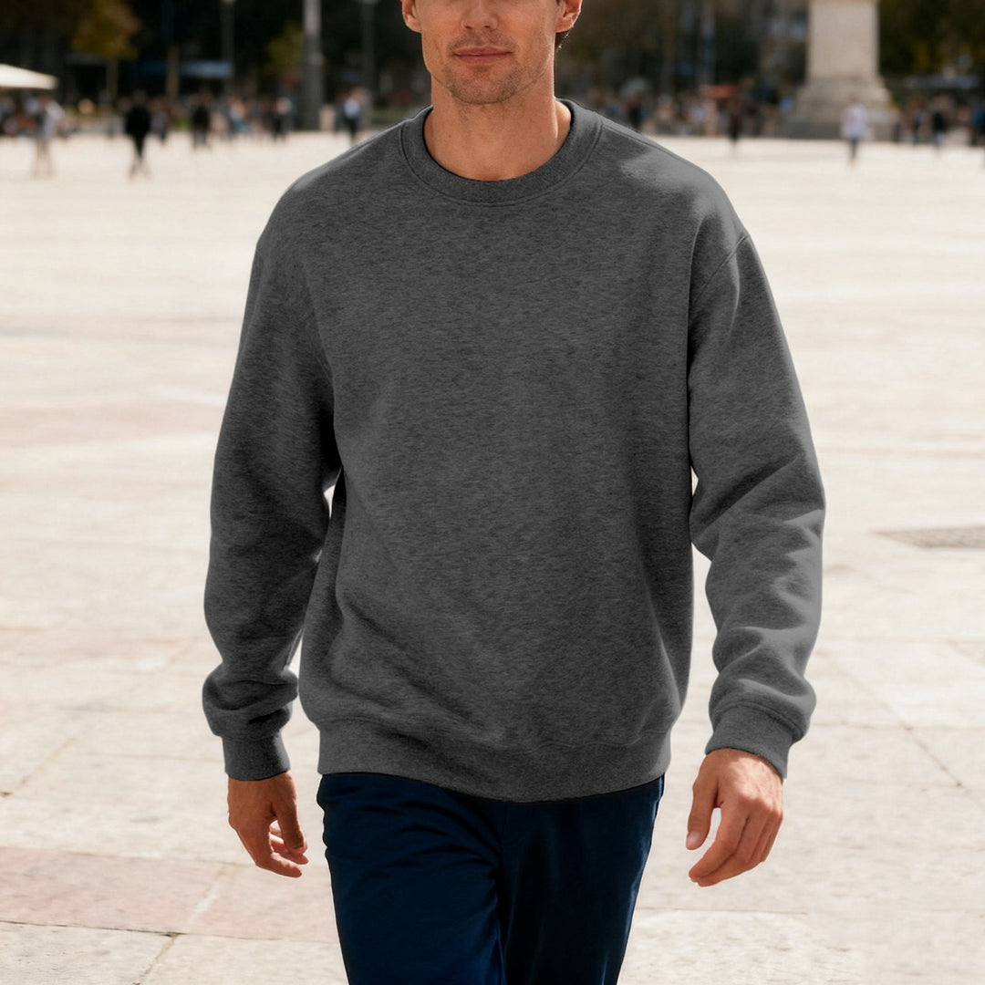Herren bequemer Sweatshirt mit relaxed-fit Schnitt und elastischen Bündchen Echoarchiv