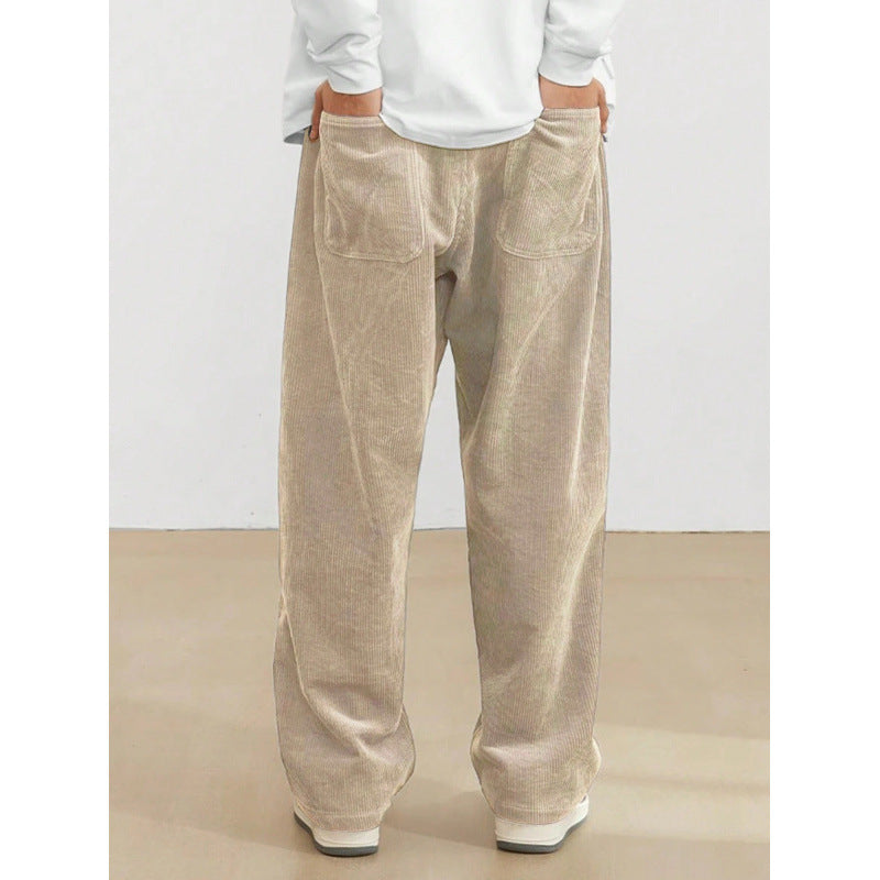 Herren lässige Freizeit-Hose mit elastischem Bund Echoarchiv