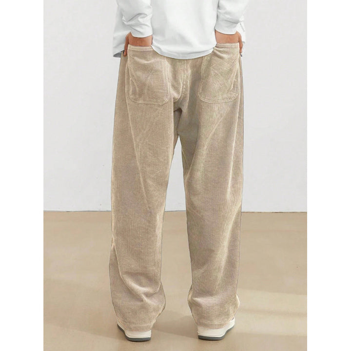 Herren lässige Freizeit-Hose mit elastischem Bund Echoarchiv