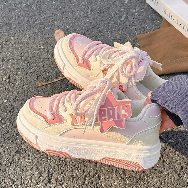 Damen Chunky Sneaker mit dicker Sohle und atmungsaktivem Obermaterial Echo Archiv