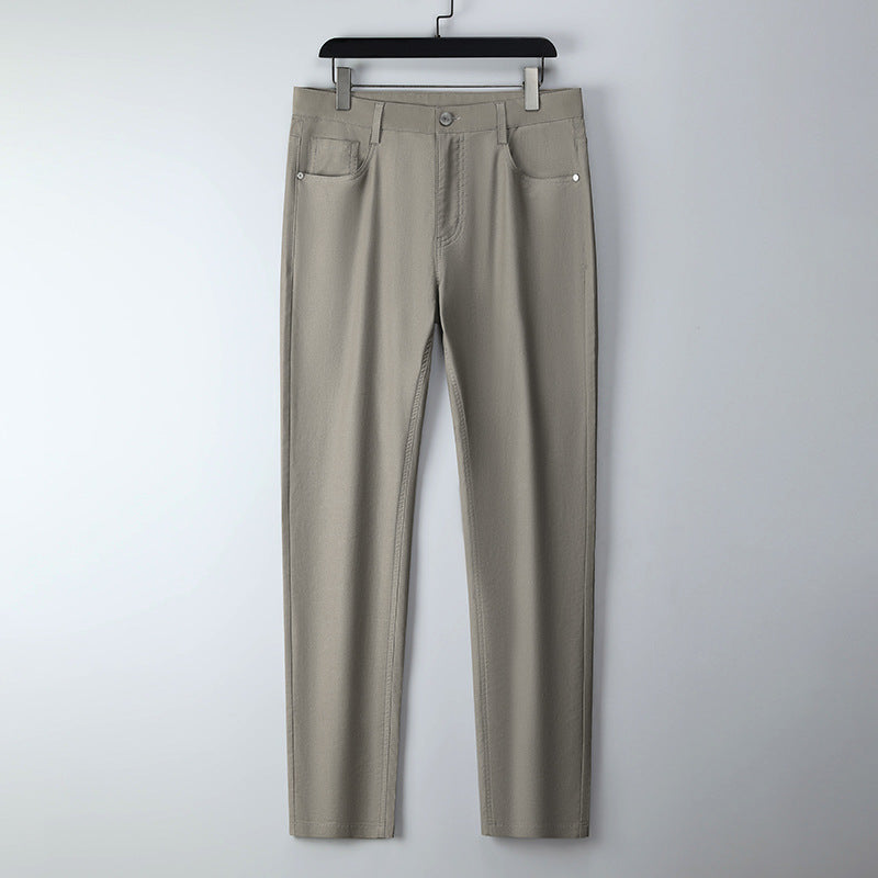 Herren elegante Slim-Fit Jeanshose mit hohem Tragekomfort und flexibler Bundverstellung Echoarchiv