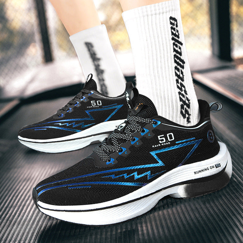 Unisex Performance-Laufschuhe mit gradienter Mesh-Oberschicht und reaktiver Schaumzwischensohle – Tavélo