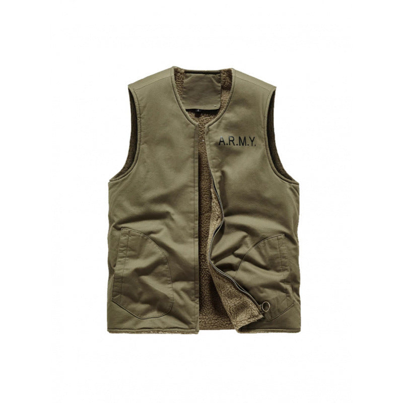 Herren Moderner Utility-Weste Echo Archiv