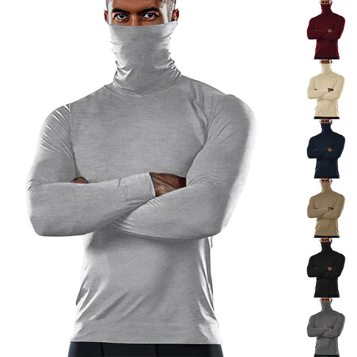Herren Funktionsshirt mit hohem Kragen und innovativem Feuchtigkeitsmanagement Echoarchiv