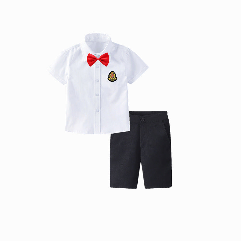 Unisex Elegant und bequemes Set aus Hemd und Shorts Echo Archiv