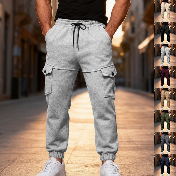 Herren Cargo-Jogginghose mit elastischem Bund und praktischen Seitentaschen Echoarchiv