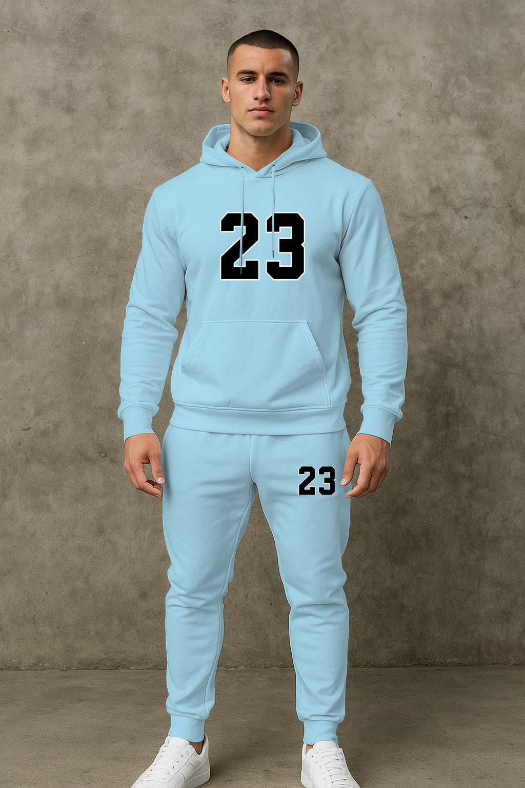 Herren Premium Sportanzug mit lässigem Grafikdesign Echoarchiv