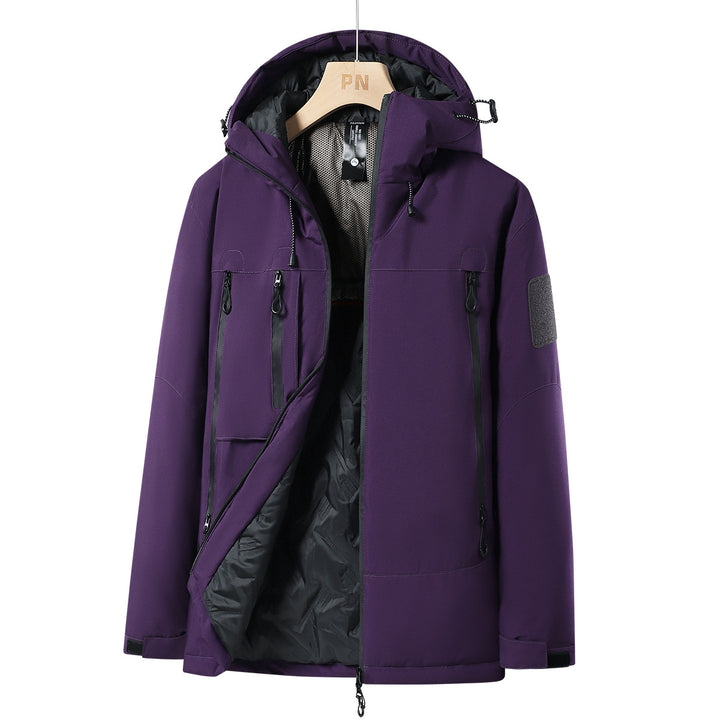 Herren Funktionsjacke mit isolierender Füllung und praktischem Kapuzen-Design Echoarchiv