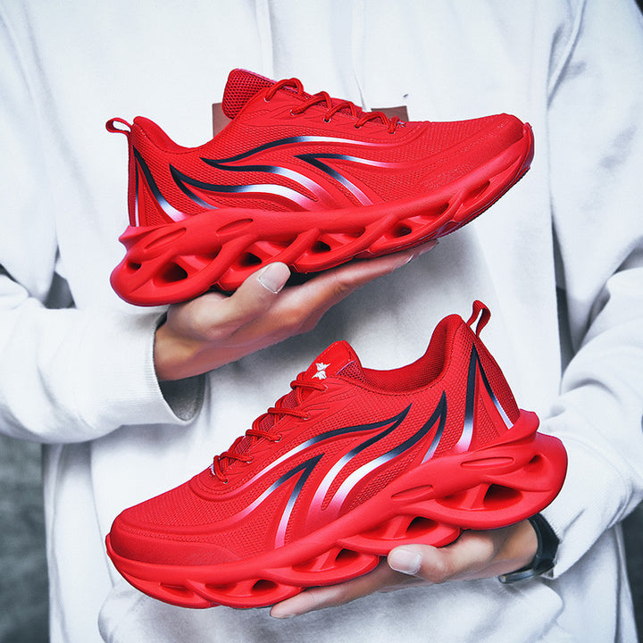 Herren nan sportliche Laufschuhe mit innovativer Hohlsohle und atmungsaktivem Netzgewebe Echo Archiv