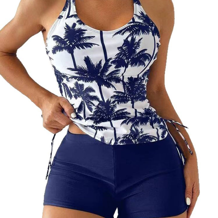 Damen Tankini-Set mit floralem Design und verstellbaren Trägern Echo Archiv