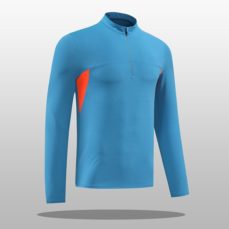 Herren Funktions-Thermoshirt mit Stehkragen und Reißverschluss Echoarchiv